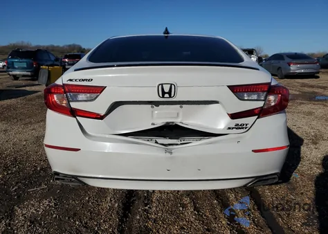 2022 Honda Accord Sport from USA, damaged, VIN 1HGCV2F39NA007964